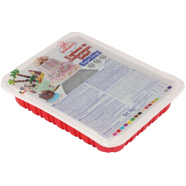 Ovalette Rollfondant Grau 1 kg